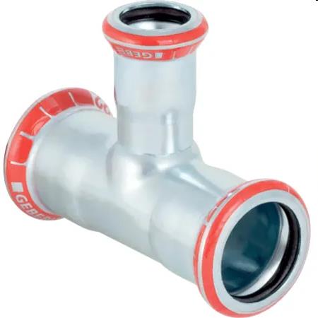 Mapress C-staal verloop T-stuk 54-15-54