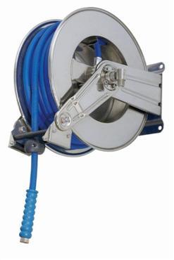 WATERSLANGHASPEL RVS304, OPEN MODEL, ZONDER SLANG; MAX 200BAR