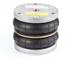 Air bellow, single acting, 4-1/2" diameter, 80mm stroke