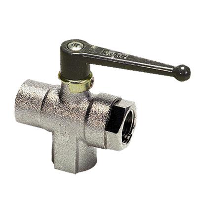 DRIEWEGS AFLS IN T - 3 x BINNENDRAAD BSP CYL - C : G1 - NOMINALE DIAMETER : 23MM | 0483 23 34