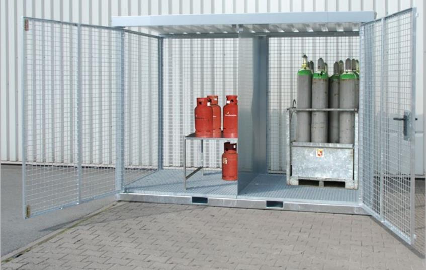 GASBERGING CONTAINER, VERPLAATSBAAR, DIVERSE AFMETINGEN