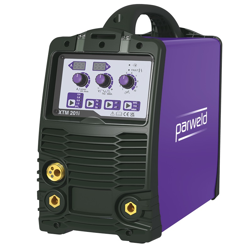PARWELD XTM201I MET PRO2500-3M-MASSAKABEL EN MMA-KABEL