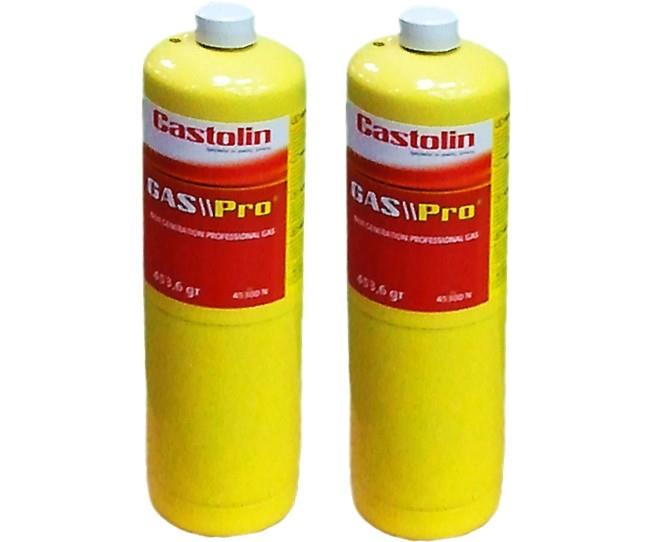 CASTOLIN GAS PRO MAPP CILINDER INHOUD 453 GR. NETTO