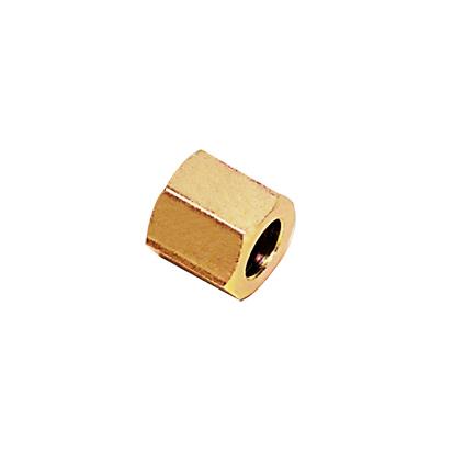 VERLENGDE KLEMMOER MESSING METRISCH - DIAM D : 6MM - C : M10x1 | 0110 06 00 60