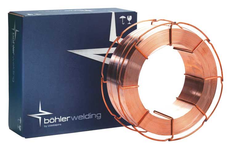MIG-LASDRAAD BOHLER EMK-6 DIAM.0.8 MM 15KG.