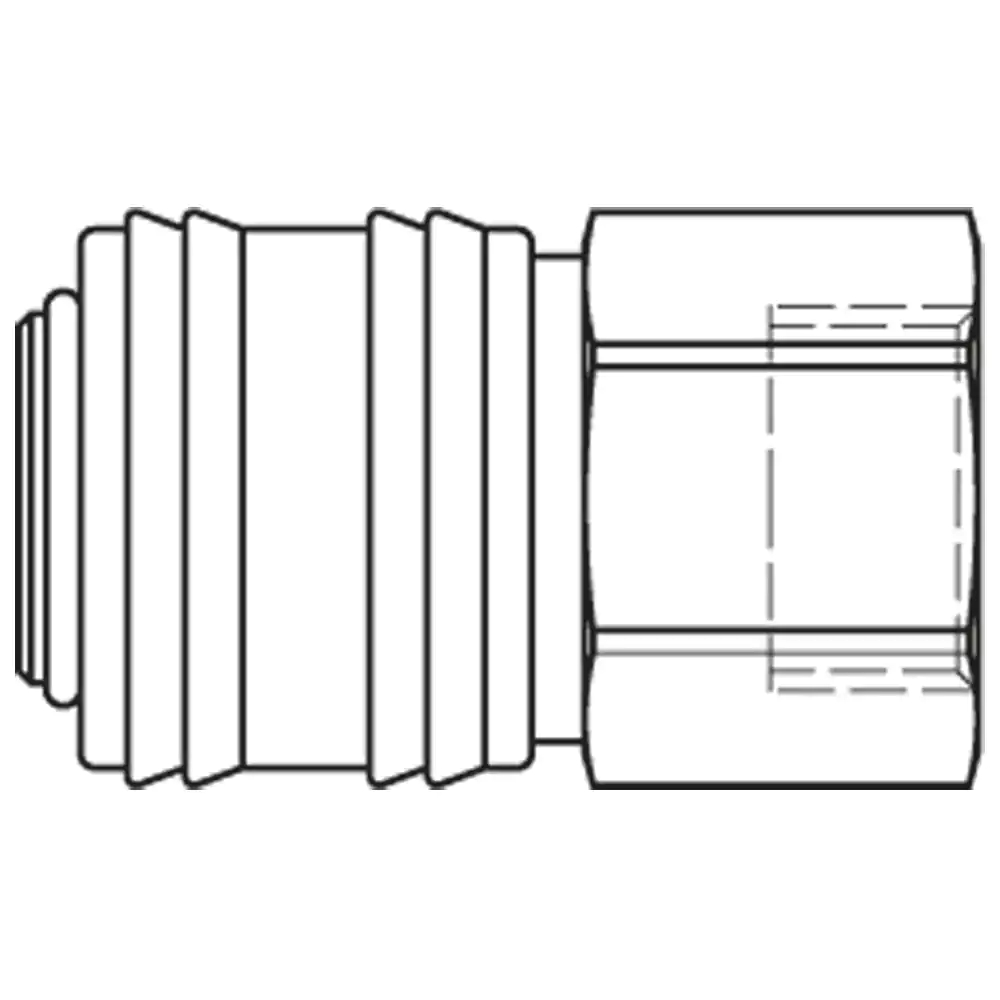 REEKS:26 SNELKOPPELING 3/8" BINNENDRAAD