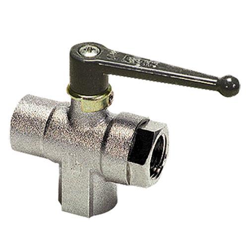 DRIEWEGS AFSL IN L-3 x BINNENDRAAD BSP CIL  - C : G1 - NOMINALE DIAMETER : 23MM | 0482 23 34