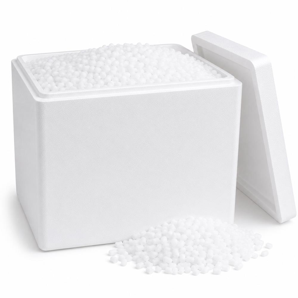Droogijs pellets 10mm, 25kg in EPS doos