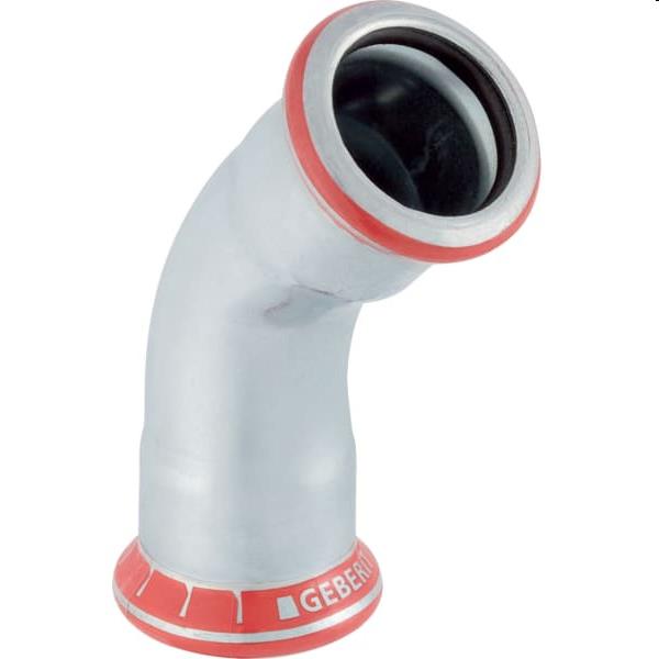 Mapress C-staal bocht 45 gr 22 mm