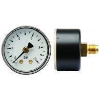 MANOMETER 106004 MESSING  40MM  0-4 BAR A.A. G1/8 KLASSE 2.5