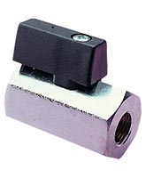 Mini-Kogelkraan 2/2 (V/V) 1/8"