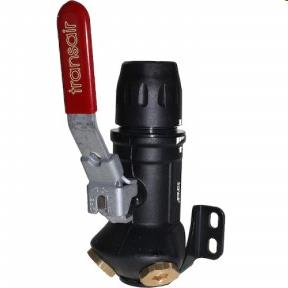 MUURPLAAT 45° D25 DUBBELE MET AFSLUITER D25 G1/2 | 6693 25 21