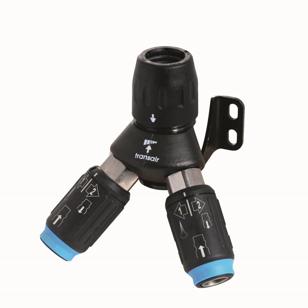 MUURPLAAT 45° D16,5 DUBBELE MET KOPPELING D16,5 ISO B8 | 6692 17 U2