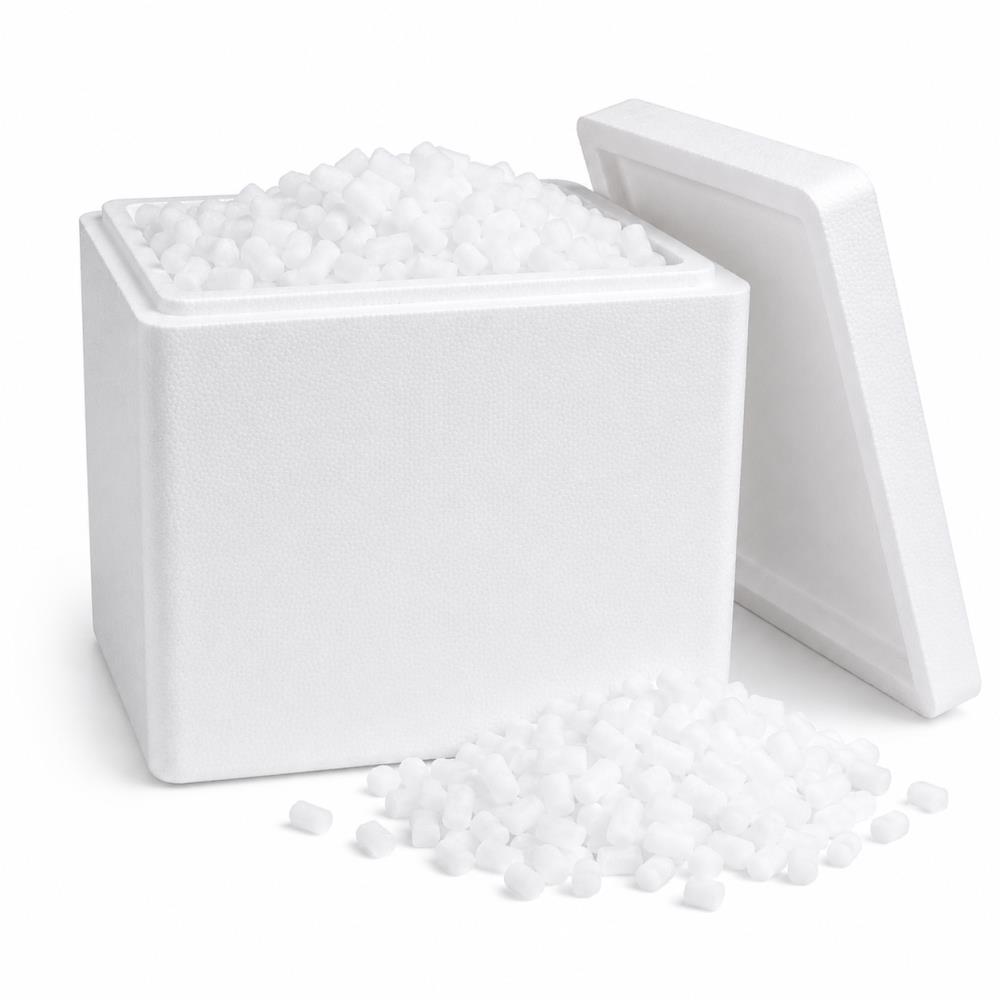 Droogijs pellets 10mm, 13kg in EPS doos