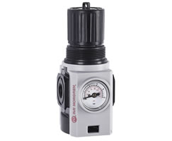 Excelon Plus regelaar met omgekeerde stroming, G3/8", 0,3-4 bar, geïntegreerde meter