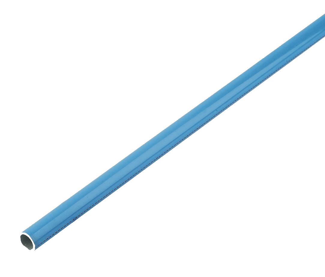 BUIS ALUM. GRIJS 16,5X13 ZONDER BORING L=4,5 METER | 1004A17 06