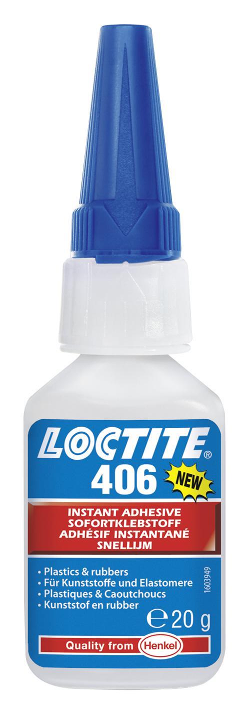 LOCTITE 406-20 GR ELASTISCHE KUNSTSTOFFEN SECONDELIJN