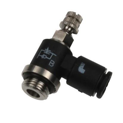 SNELHEIDSREGEL INLAAT BSP CYL METR & UNF - DIAM D : 6MM - C : G1/8 | 7669 06 10