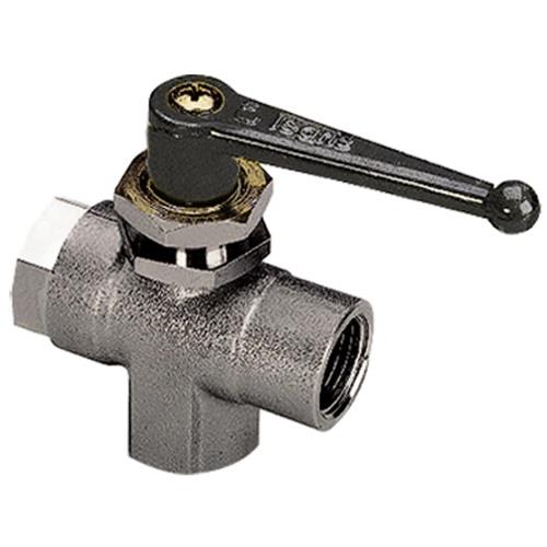 SCHOTDOORVOER AFSL 3 WEG IN L BI BSP CIL  - C : G1/2 - NOMINALE DIAMETER : 12MM | 0448 12 21