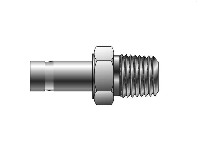 A-LOK 10MM X 3/8" BSPP MALE ADAPTOR ( SS-10-MTA-1-6RS )