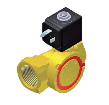 2/2 MAGNEETVENTIEL VOOR VLOEISTOFFEN EN LUCHT | 1" BSP | NC