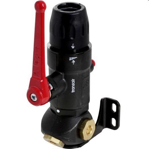 MUURPLAAT DRIE AANSLUITINGEN MET AFSLUITER, G1/2 D25 | 6637 25 21