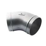 ALUMINIUM KNIE 45° GELIJK Ø168 | RA12 L8 00