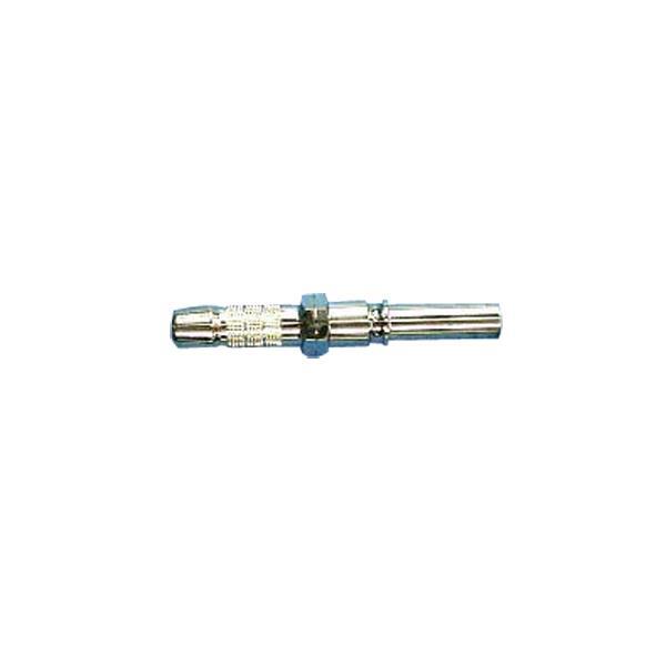 INSTEEKNIPPEL - GAS - SLANGTULE 6 MM    IBEDA