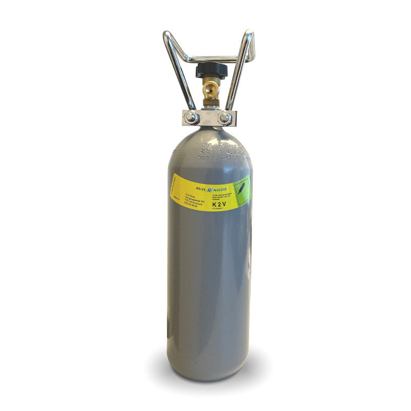 KOOLZUUR KOOPCILINDER 2 KILO (GEVULD)
