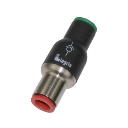 RECHTE KOP MET BEVESTIGINGSGAT - DIAM D : 6MM - VOLUMESTROOM : 670NL | 7996 06 00