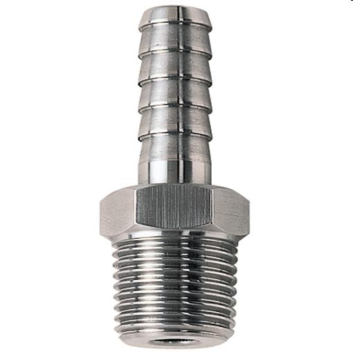RVS316 SLANGPILAAR 1/4  BSP X 9MM
