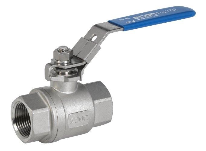 FIG.7752 G1" RVS KOGELKRAAN VOLLE DOORLAAT PN68