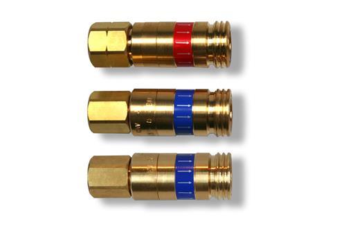 SNELKOPPELING GAS 3/8 L   ISO 7289