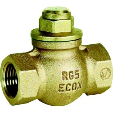FIG. 500 TE BRONZEN TERUGSLAGKLEP 3/4  PTFE AFD.