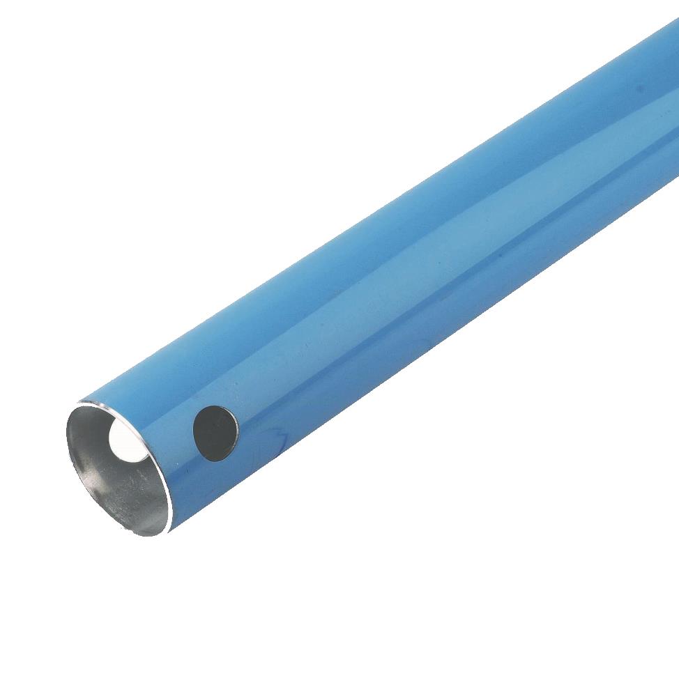 BUIS ALUM. BLAUW 63X59 ZONDER BORING L=3 METER | 1003A63 04