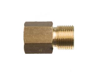 VERLOOPNIPPEL 1/4" R INW. X 3/8" R UITW.