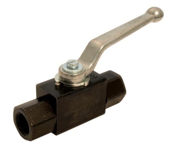 2-WAY 1/8"  BSP BALL VALVE STEEL