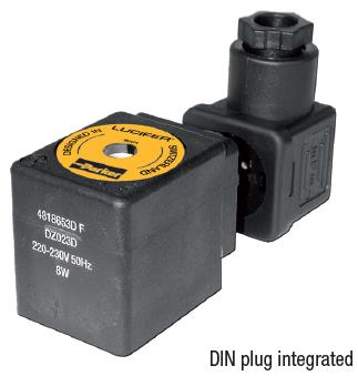 SPOEL MET DIN PLUG KOPPELING VAC/Hz 24/50 (UITWISSELBAAR MET 481865A2 )