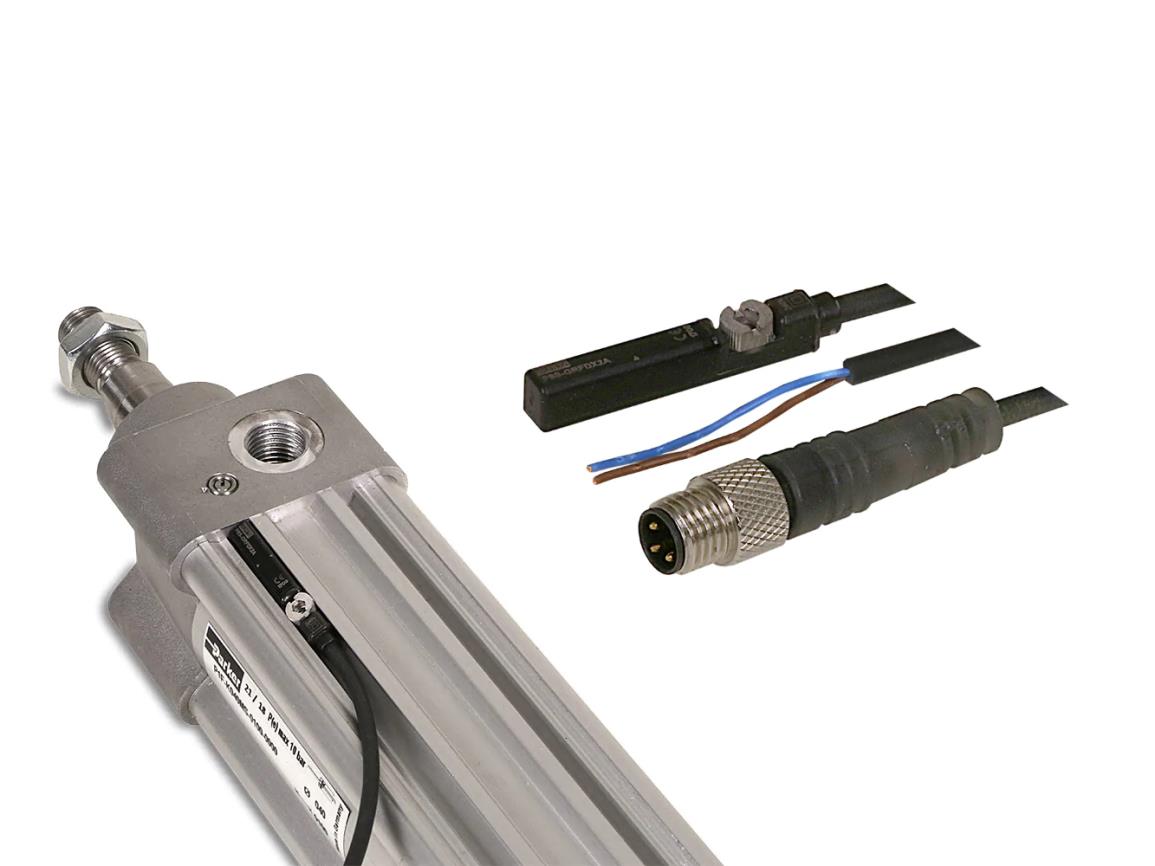 SENSOR REED NO 2-WIRE 10-120V AC/DC 3M PVC