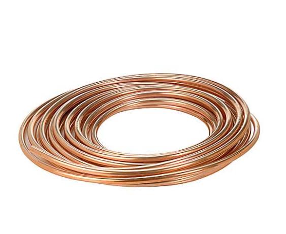 ZACHT KOPEREN LEIDING 10 x 8 mm