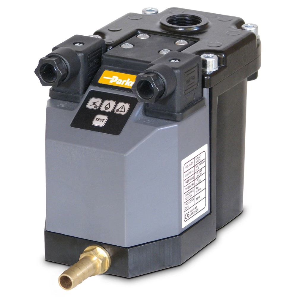 ELECTRONIC LEVEL SENSING CONDENSATE DRAIN