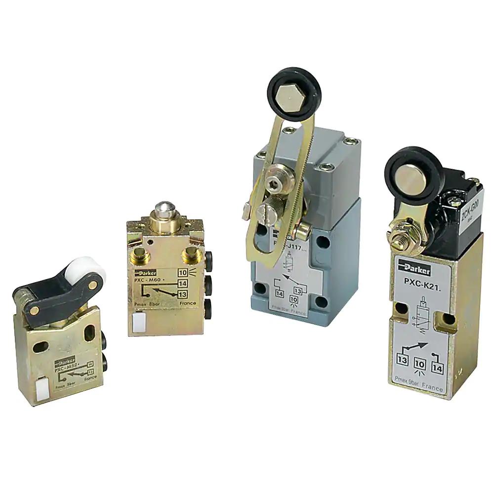 3/2 VALVE 4MM NC ST.ROLLER-SPR.