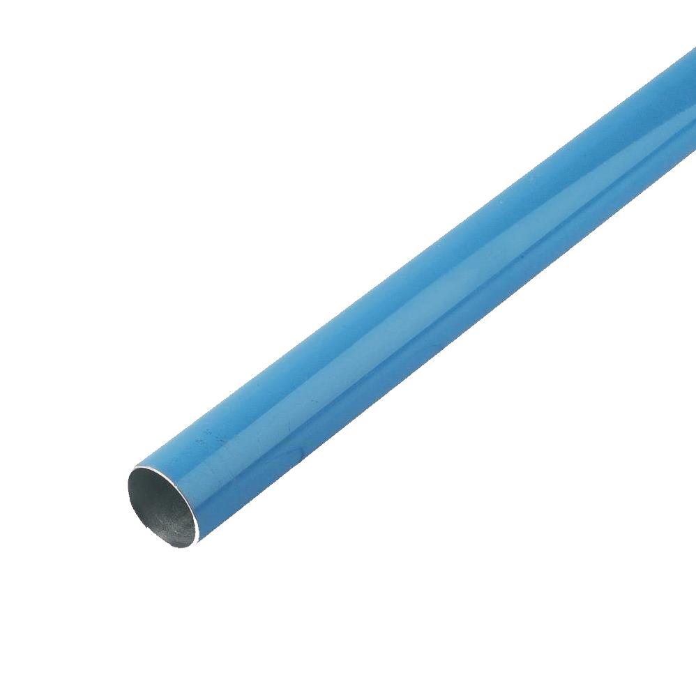 BUIS ALUM. BLAUW 40X37 ZONDER BORING L=6 METER | 1006A40 04 00
