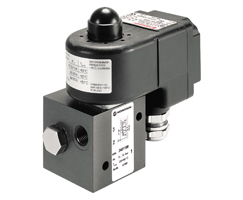 Direct bediende klepventielen 3/2 Ev. 0-10 Bar. Namur+P. A
