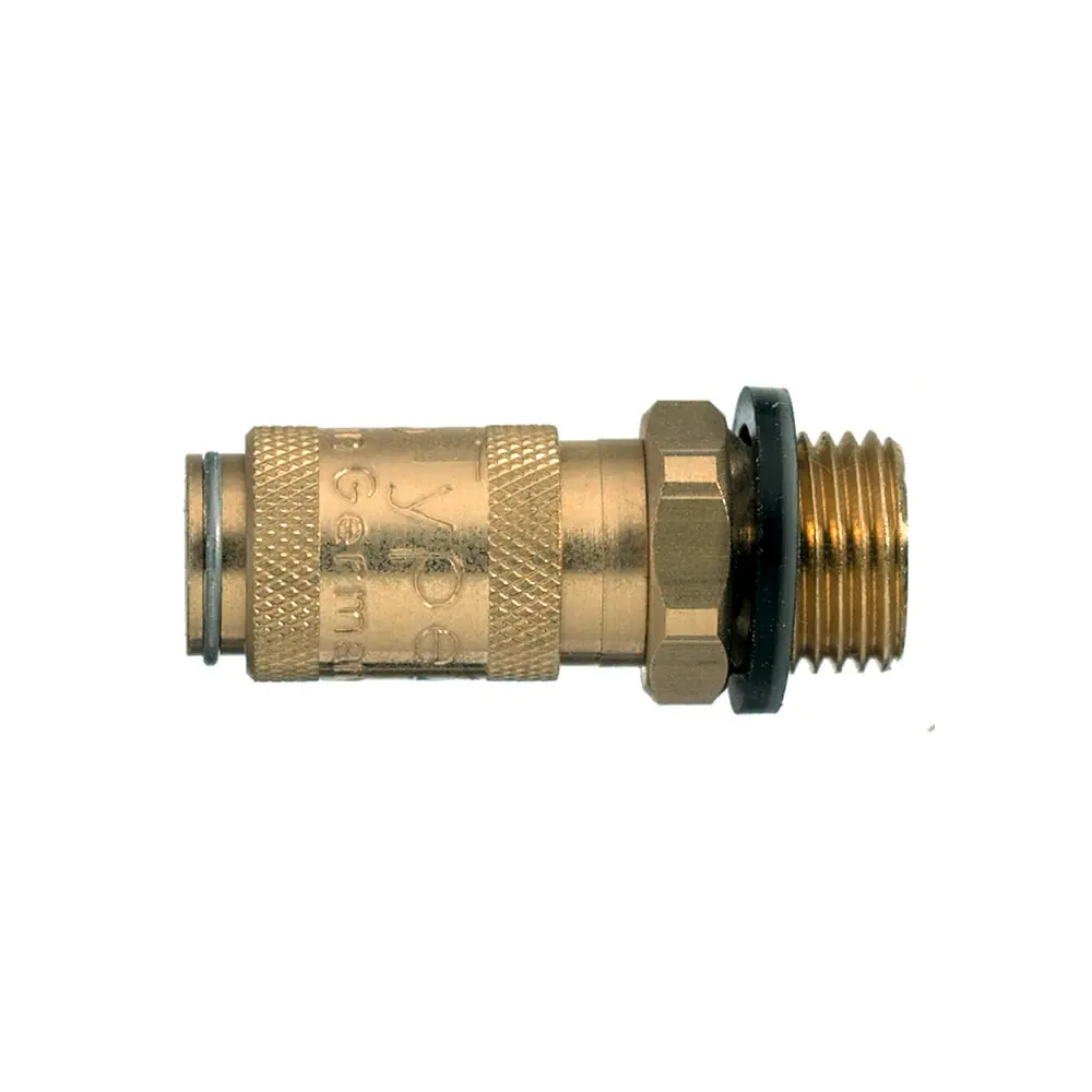 SERIES:20  COUPLING M5 MALE EPDM BRASS