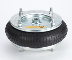 Air bellow, single acting, 10" diameter, 100mm stroke
