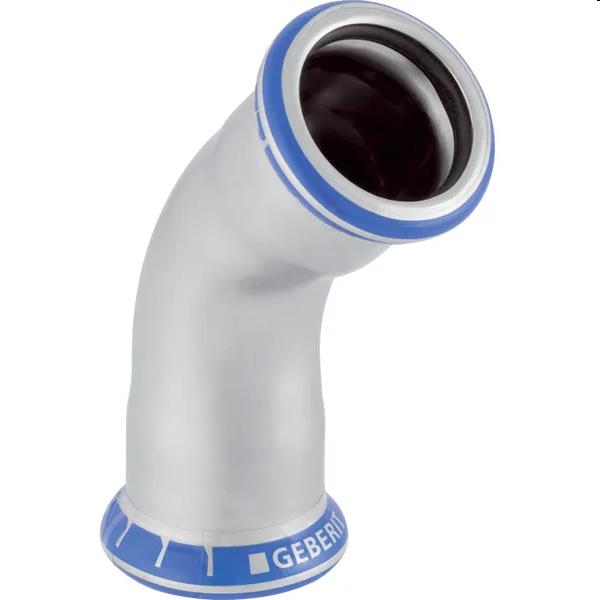 Mapress rvs 316 bocht 45 gr 15 mm