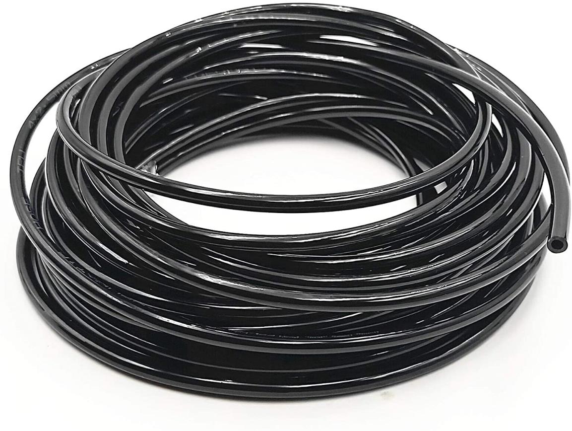 TUBE 1/4  BLACK